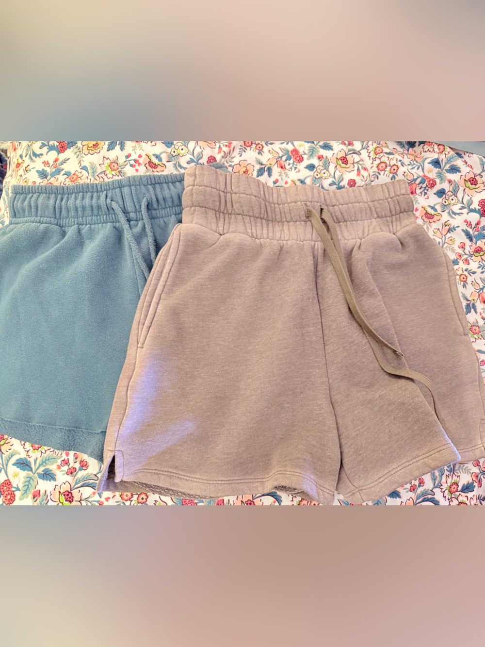 2 Pairs Wild Fable Women's Drawstring Fleece Shorts Size XS